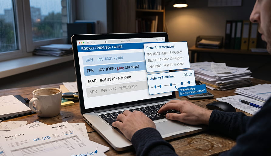 bookkeeping corrections and fixing past financial records in accounting system